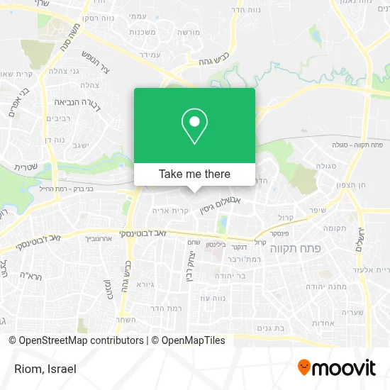 Riom map