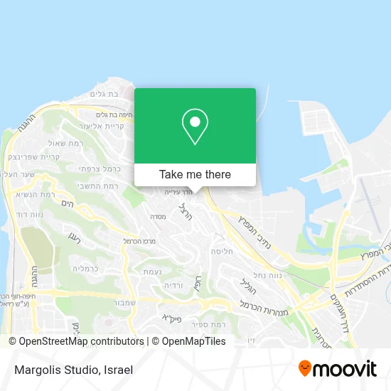 Margolis Studio map