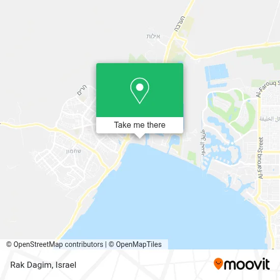 Rak Dagim map