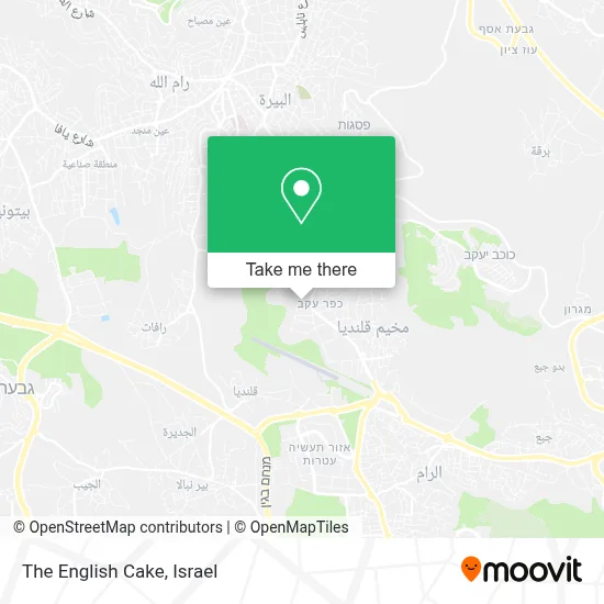 The English Cake map