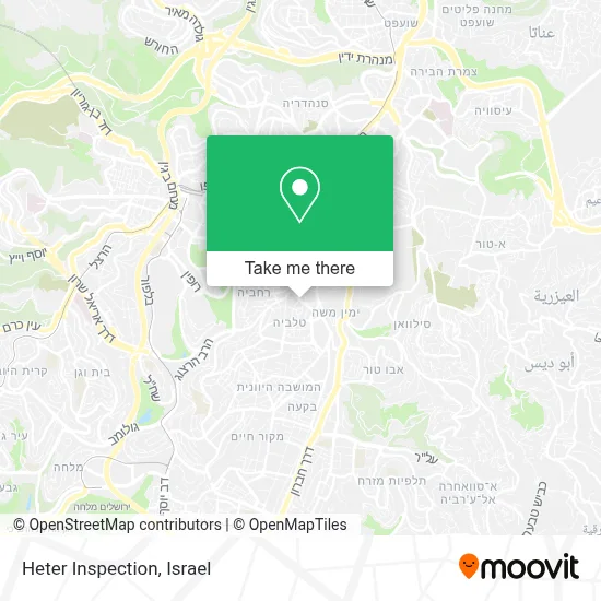 Heter Inspection map