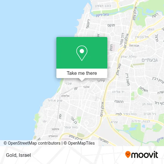 Gold map
