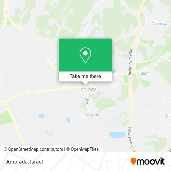 Amorada map