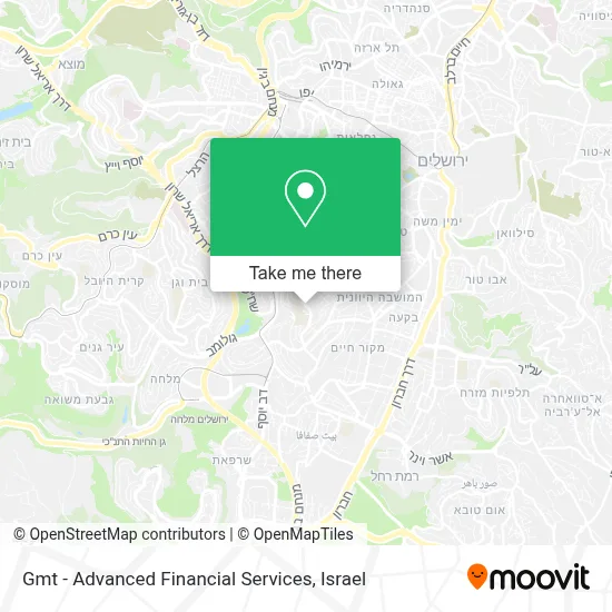 Gmt - Advanced Financial Services map
