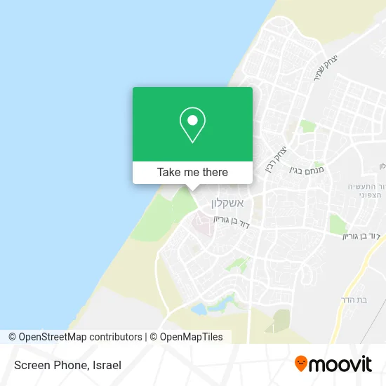 Screen Phone map