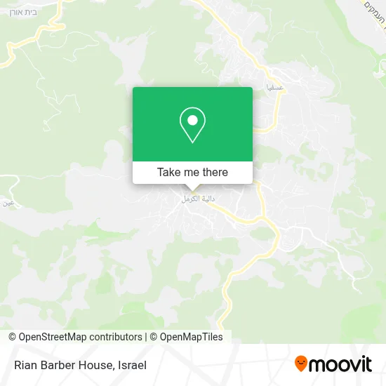 Rian Barber House map