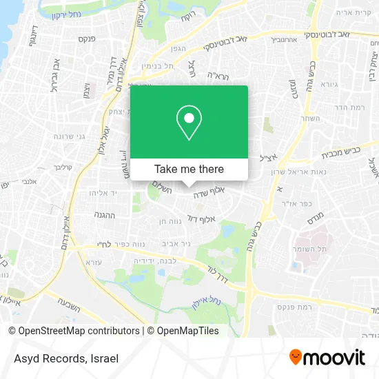 Asyd Records map