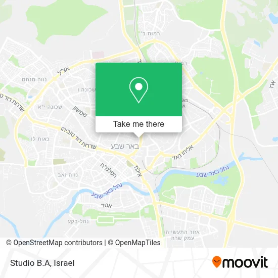 Studio B.A map