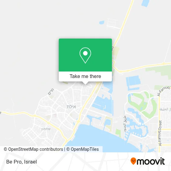 Be Pro map