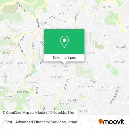 Gmt - Advanced Financial Services map