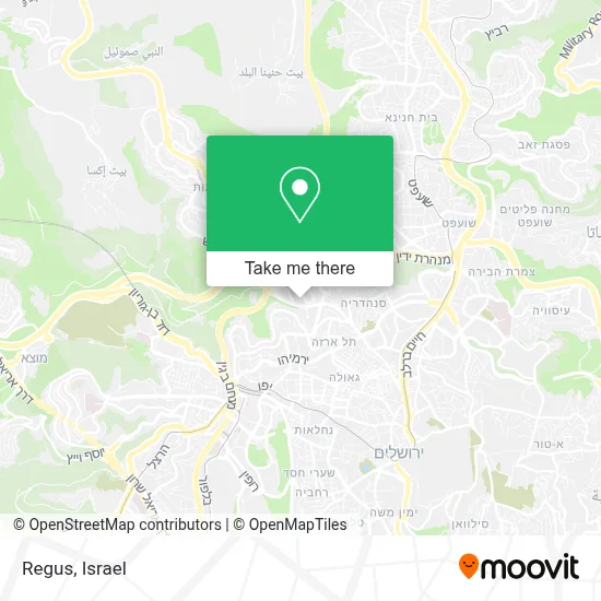 Regus map