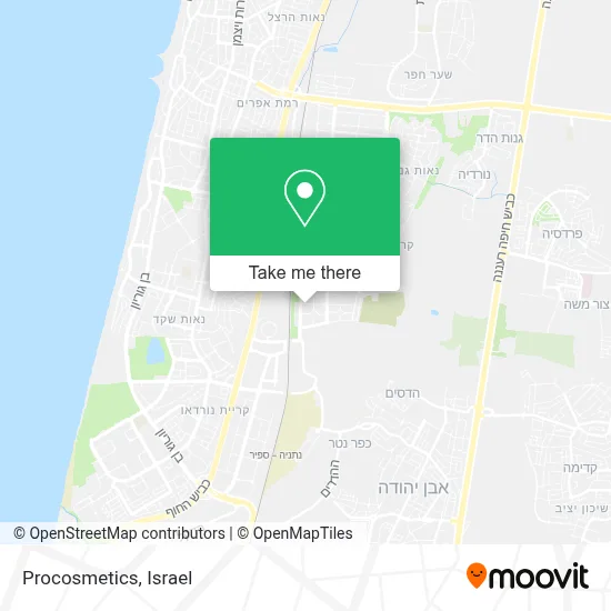 Procosmetics map