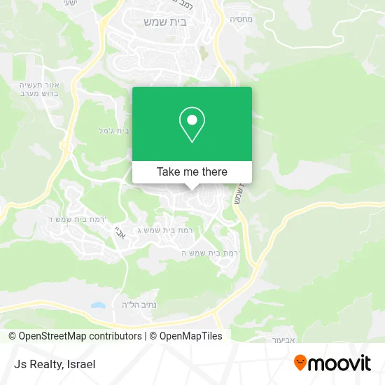 Js Realty map