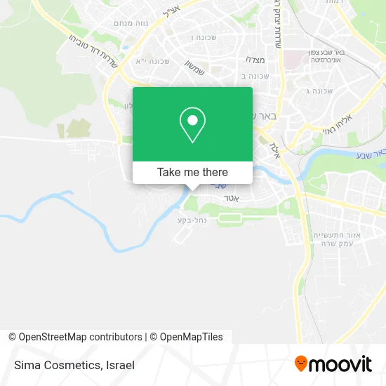 Sima Cosmetics map