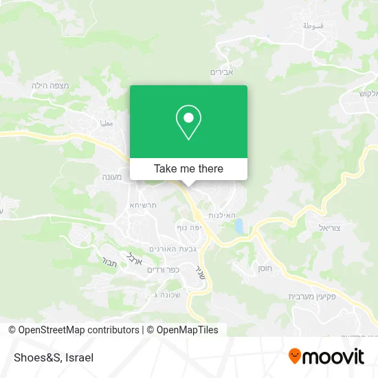 Shoes&S map