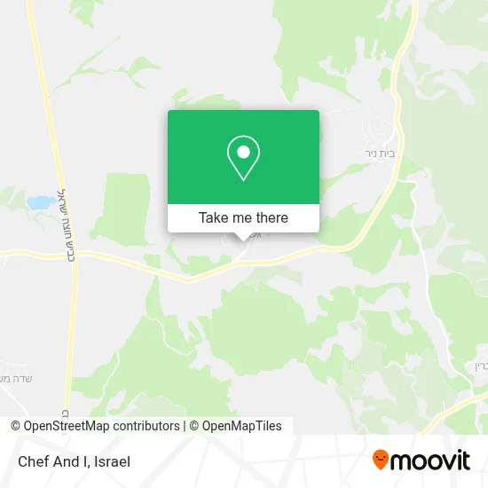 Chef And I map