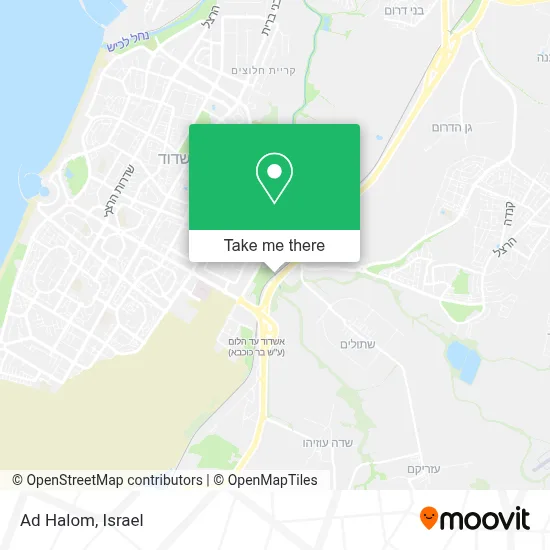 Ad Halom map
