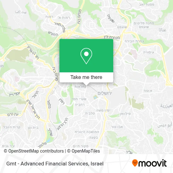 Gmt - Advanced Financial Services map
