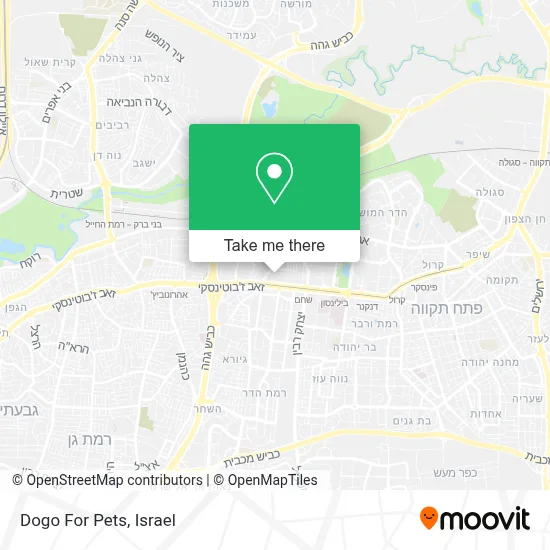 Dogo For Pets map
