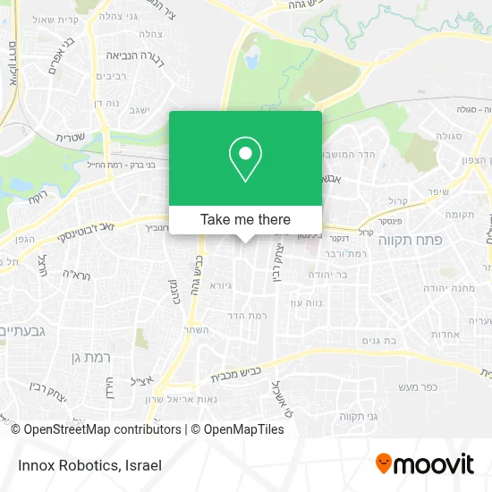 Innox Robotics map
