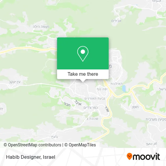 Habib Designer map