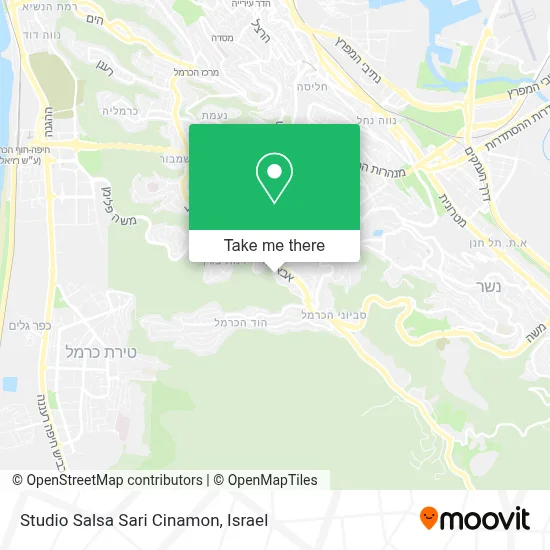 Studio Salsa Sari Cinamon map