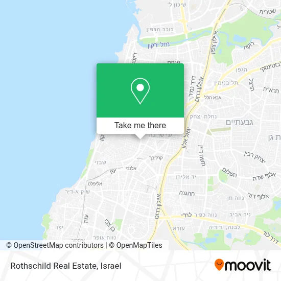 Rothschild Real Estate map