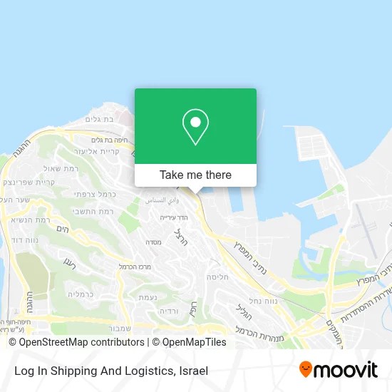 Log In Shipping And Logistics map