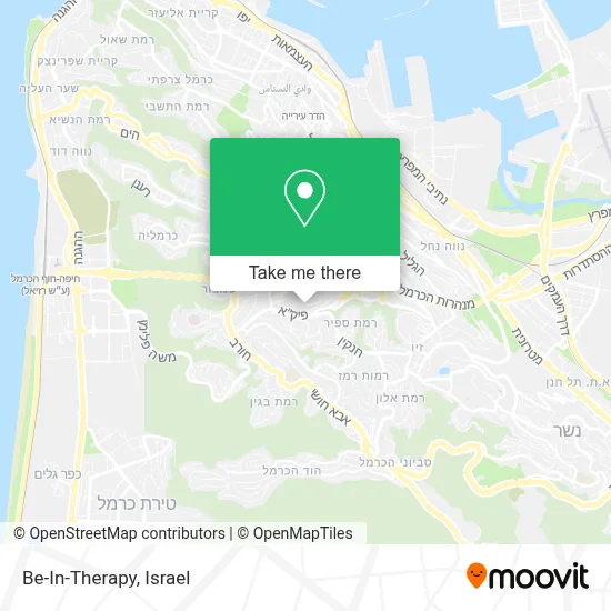 Be-In-Therapy map