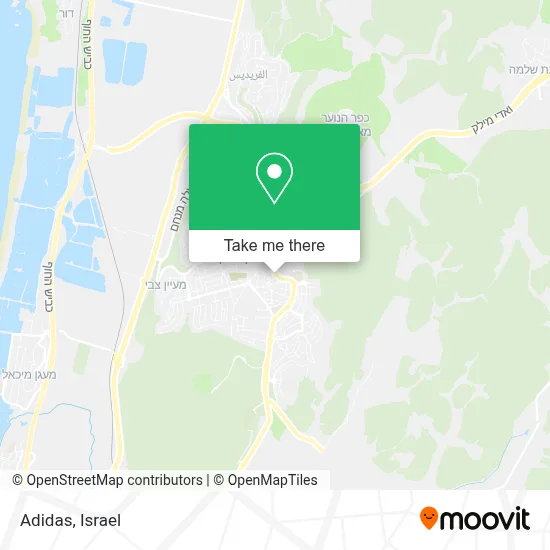 Adidas map