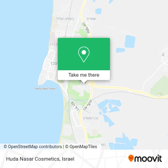 Huda Nasar Cosmetics map