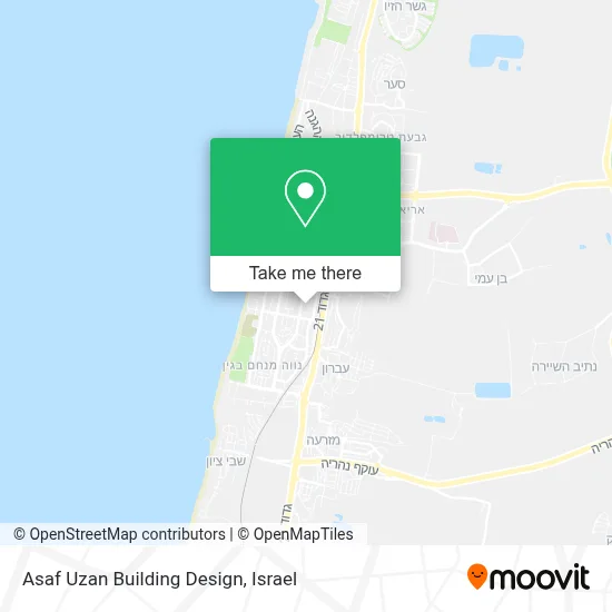 Asaf Uzan Building Design map