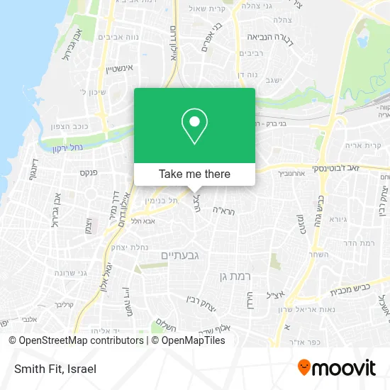 Smith Fit map