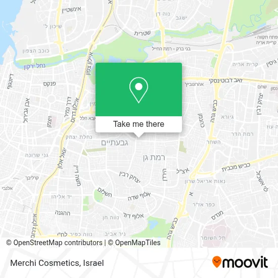 Merchi Cosmetics map