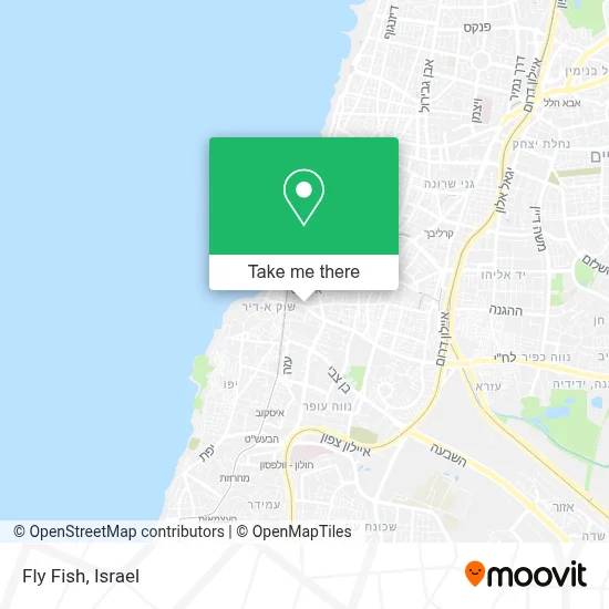 Fly Fish map