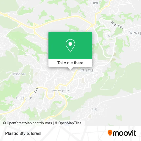 Plastic Style map