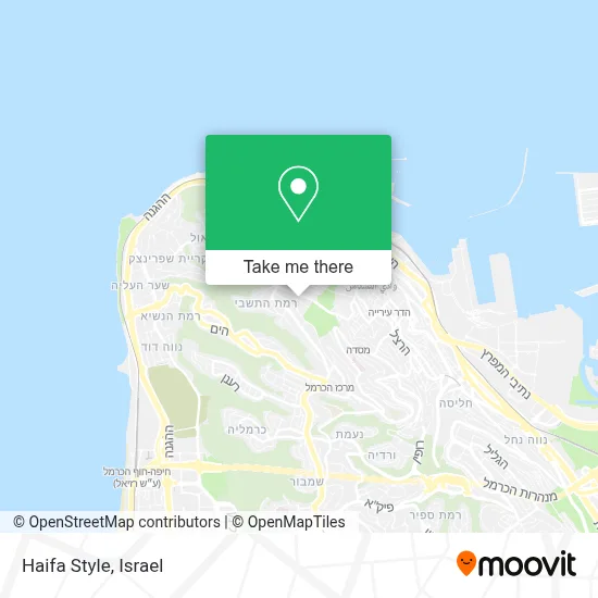 Haifa Style map