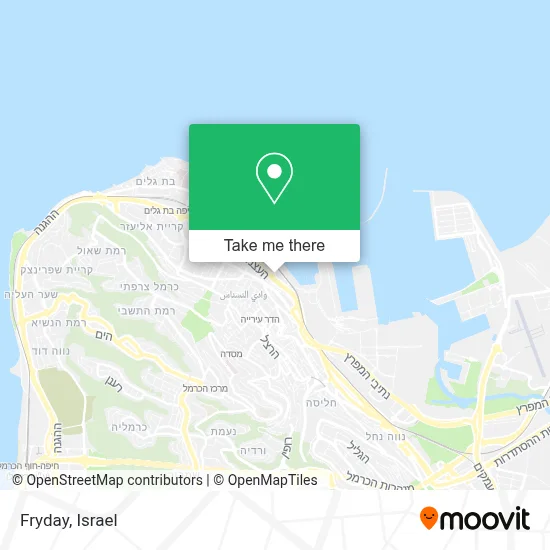 Fryday map