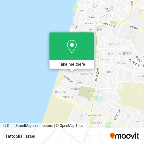 Tattoolis map