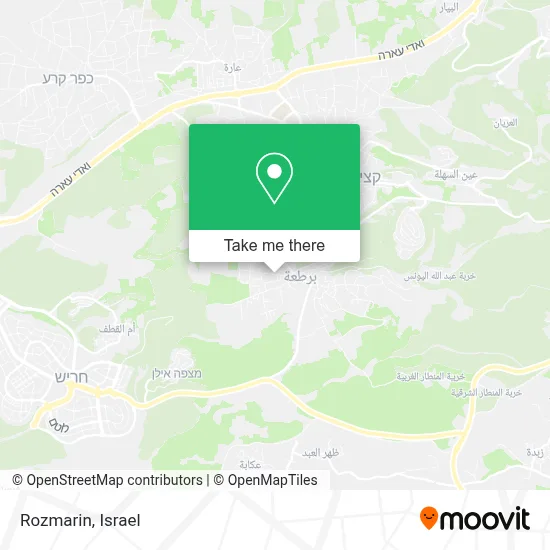 Rozmarin map