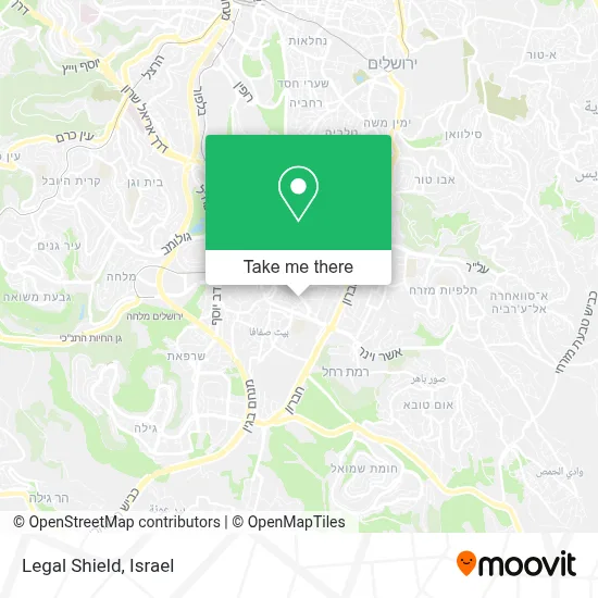 Legal Shield map