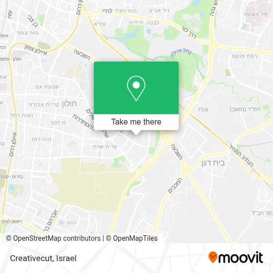 Creativecut map