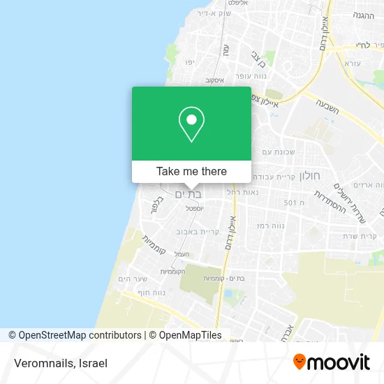 Veromnails map