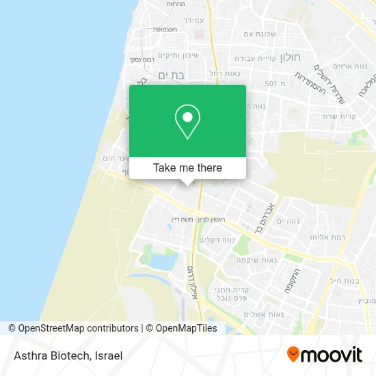 Asthra Biotech map