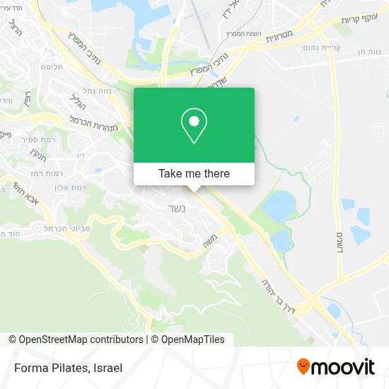 Forma Pilates map