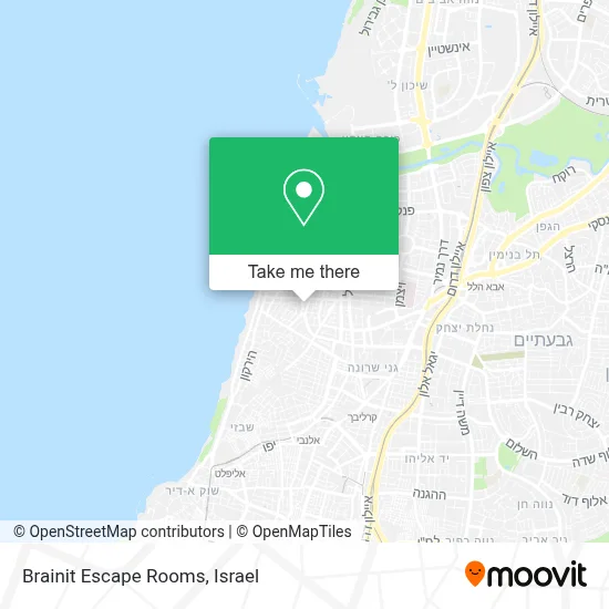 Brainit Escape Rooms map