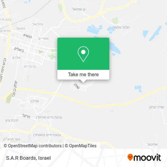 S.A.R Boards map