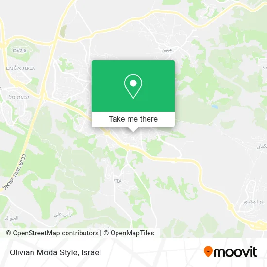 Olivian Moda Style map