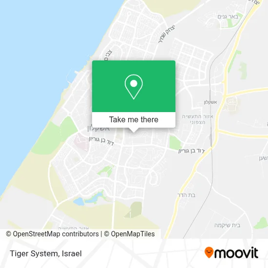 Tiger System map