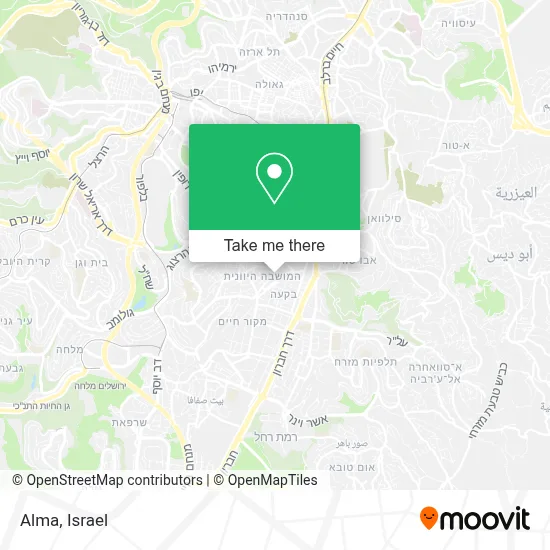 Alma map